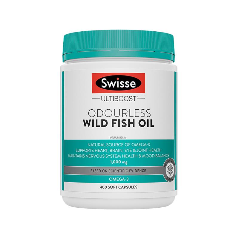 【自营】Swisse深海鱼油软胶囊正品omega3成人养护老年人正品鱼油 131元