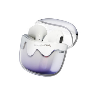 爱国者蓝牙耳机无线降噪运动游戏半入耳式小女生久戴不痛2025新款