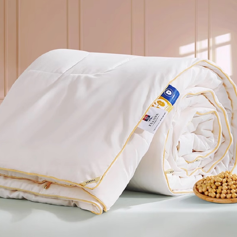 富安娜被子大豆纤维被芯棉被夏凉被空调被单人学生双人冬被春秋被 124元