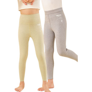 红豆儿童羊毛高腰裤子男童秋冬保暖女童加厚棉裤加绒绒裤秋裤底裤