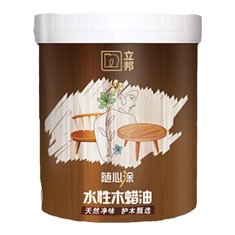 立邦水性木蜡油透明色清漆户外木器漆桐油木木漆实木油家具封闭剂 35.82元