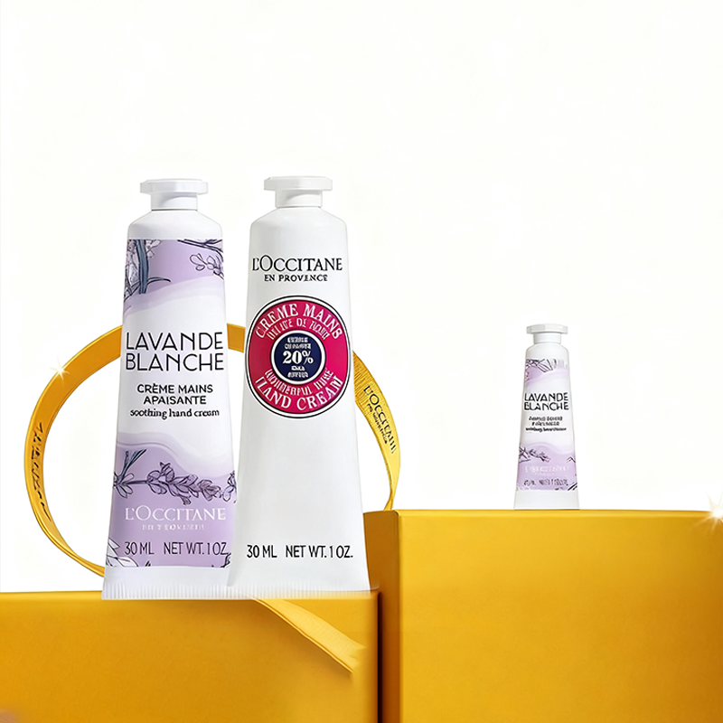 欧舒丹樱花/乳木果/马鞭草多味道手霜合集补水 69元