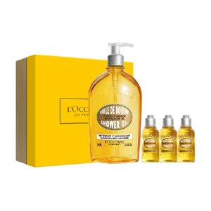 【加量不加价】下拉优惠欧舒丹沐浴油甜扁桃味沐浴露清爽身体滋润