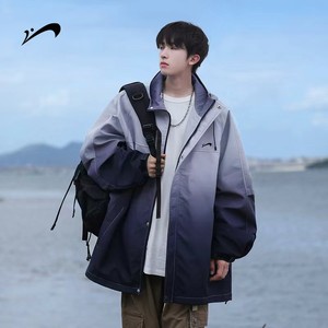 【特价清仓】贵人鸟拼接撞色夹克爆款冲锋三合一可拆卸防风防泼水