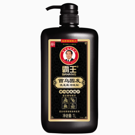 霸王首乌固发洗发液洗发水防脱控油坚固发根1L 34元