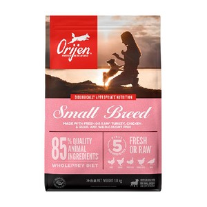 Orijen原始猎食渴望狗粮小型犬幼犬成犬犬粮1.8kg全价无谷高蛋白