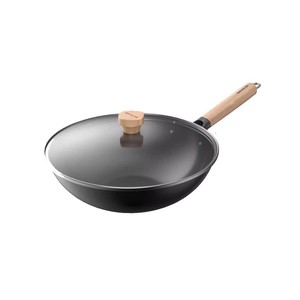 九阳铁锅无涂层炒锅家用炒菜锅不易粘锅电磁炉专用燃气灶旗舰店炊