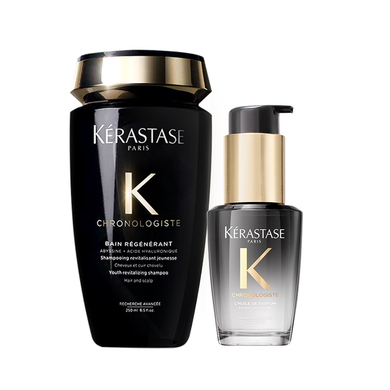 【官方正品】卡诗海源黑钻洗发水护发精油柔顺滋润套装 620元