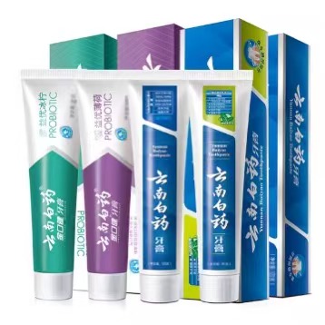云南白药旗舰店薄荷留兰香牙膏清新口气成人任选正品官方旗舰店 46元