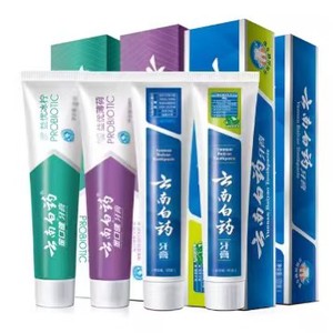 云南白药旗舰店薄荷留兰香牙膏清新口气成人任选正品官方旗舰店