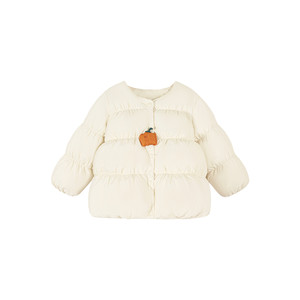 [真心绒]迷你巴拉巴拉女童羽绒服甜美婴儿宝宝保暖外套2025冬新品
