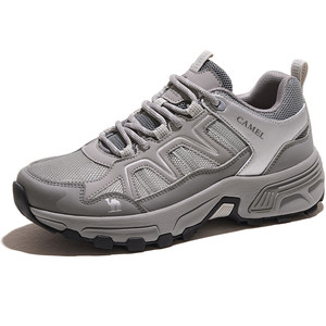 骆驼登山鞋女士户外鞋防滑秋冬加绒运动爬山专业徒步鞋缓震男鞋子