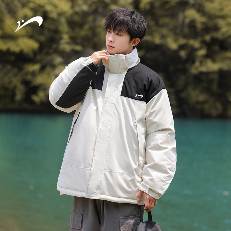 贵人鸟冲锋棉服2025冬季新款加厚保暖情侣棉衣外套防寒冬装 149元