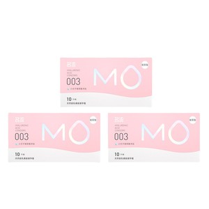 名流MO玻尿酸003避孕套超薄裸入润滑大颗粒安全套男女专用byt正品