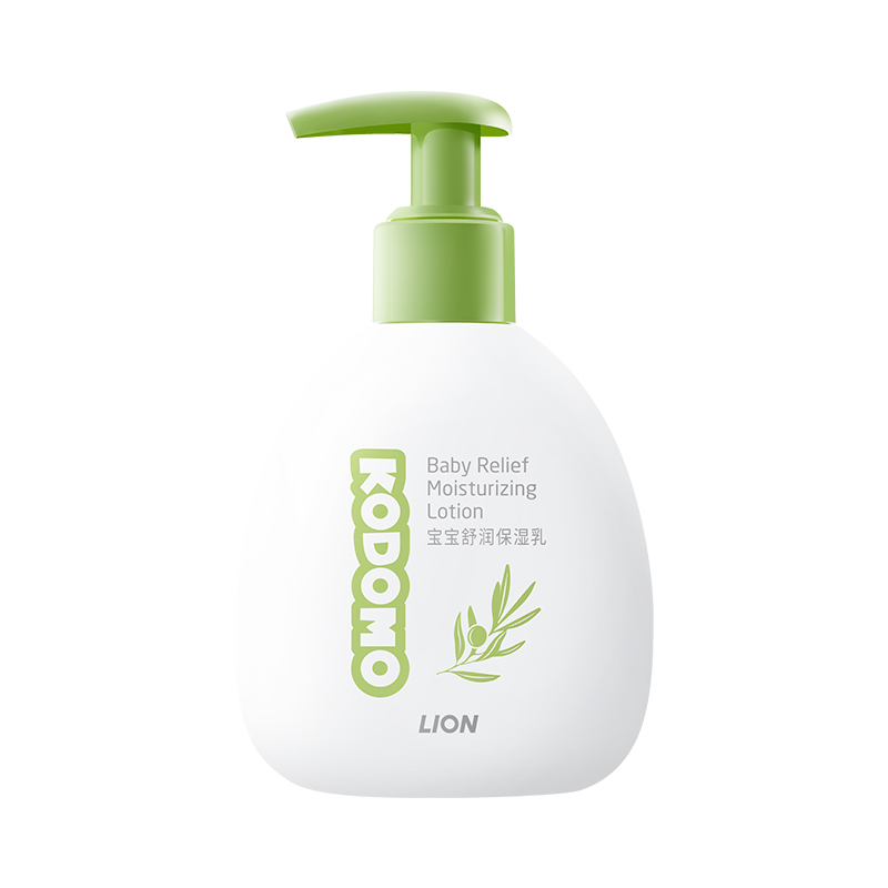 狮王KODOMO小狮王婴儿润肤乳橄榄乳儿童身体乳止痒干燥保湿 48.2元