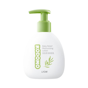 狮王KODOMO小狮王婴儿润肤乳橄榄乳儿童身体乳止痒干燥保湿