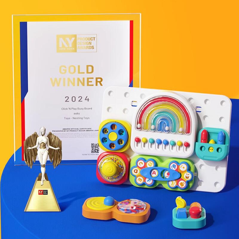 澳贝积木农场忙碌板洞洞板儿童益智玩具蒙氏早教具婴儿宝宝忙碌球 52.21元