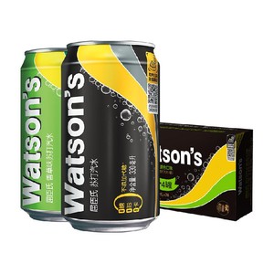 屈臣氏苏打水汽水混合装原味香草口味整箱气泡水碳酸饮料聚会调饮