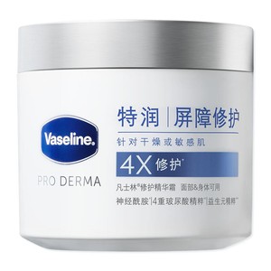 【章昊同款】凡士林雪融霜特润保湿修护身体乳舒缓温和面霜大白罐