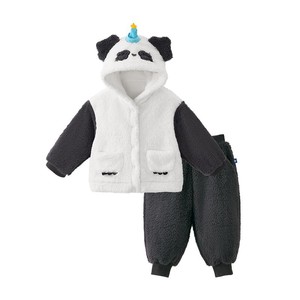 【舒棉绒】babycare宝宝家居服男童居家女童分体套装加绒儿童睡衣