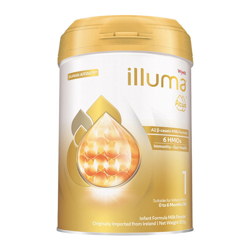 【数量拍4】启赋双萃1段6HMO婴幼儿奶粉A2奶源850g原罐原装进口 314.5元