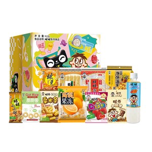 旺旺零食大礼包超大量膨化果冻儿童零食解馋吃货礼盒休闲食品囤货