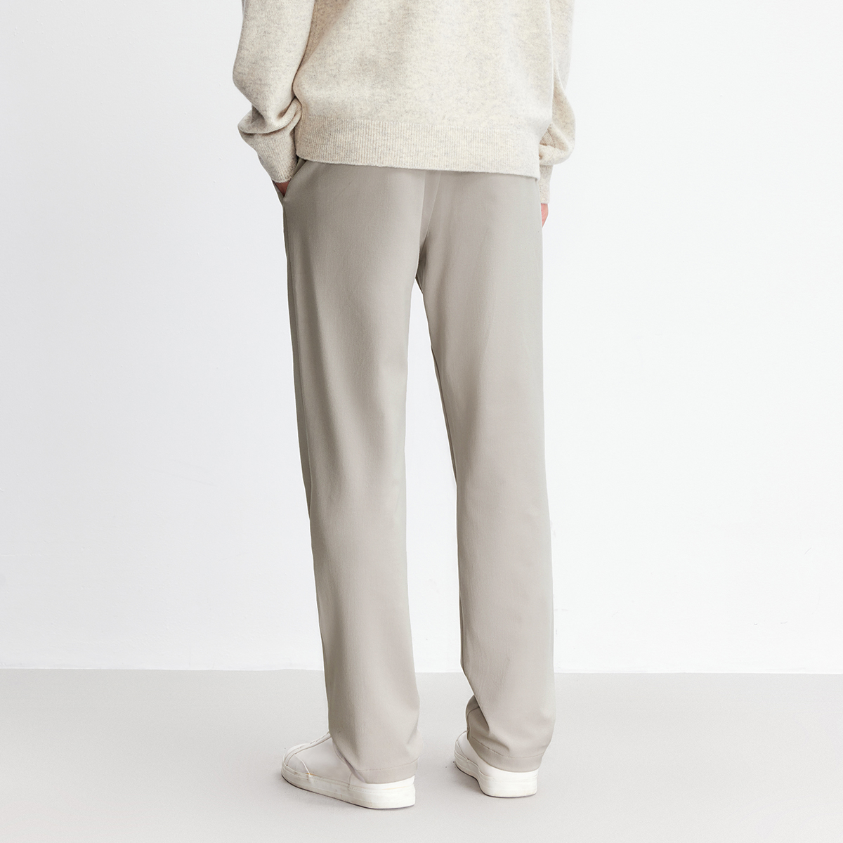 【衣启赢运】[易打理磨毛]杰克琼斯男装抗皱保暖长裤子秋冬季男款 246元