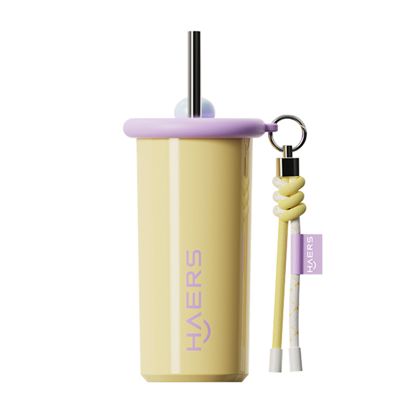 哈尔斯吸管杯保温杯女生高颜值杯子车载便携水杯2025新款 45元
