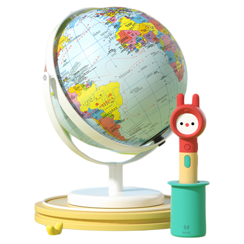 火火兔点读地球仪正版AR夜灯儿童地理启蒙点读笔幼儿男孩点读地图 98元