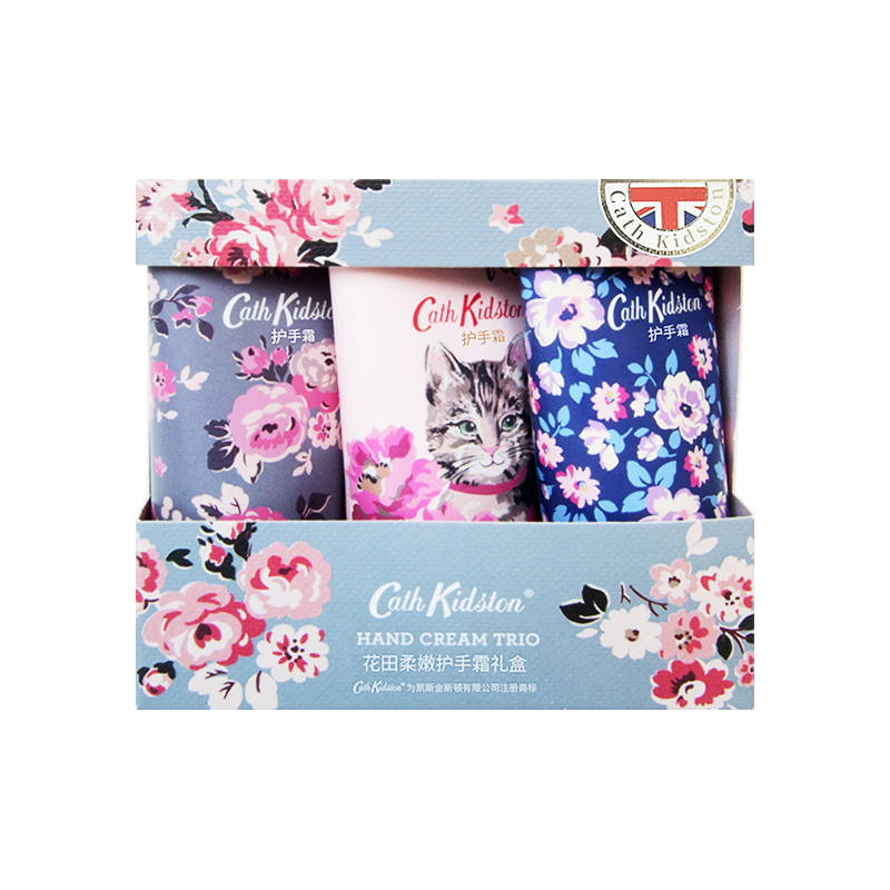 【英国品牌】Cath Kidston柔润护手霜礼盒女送闺蜜生日伴手礼保湿 29.9元