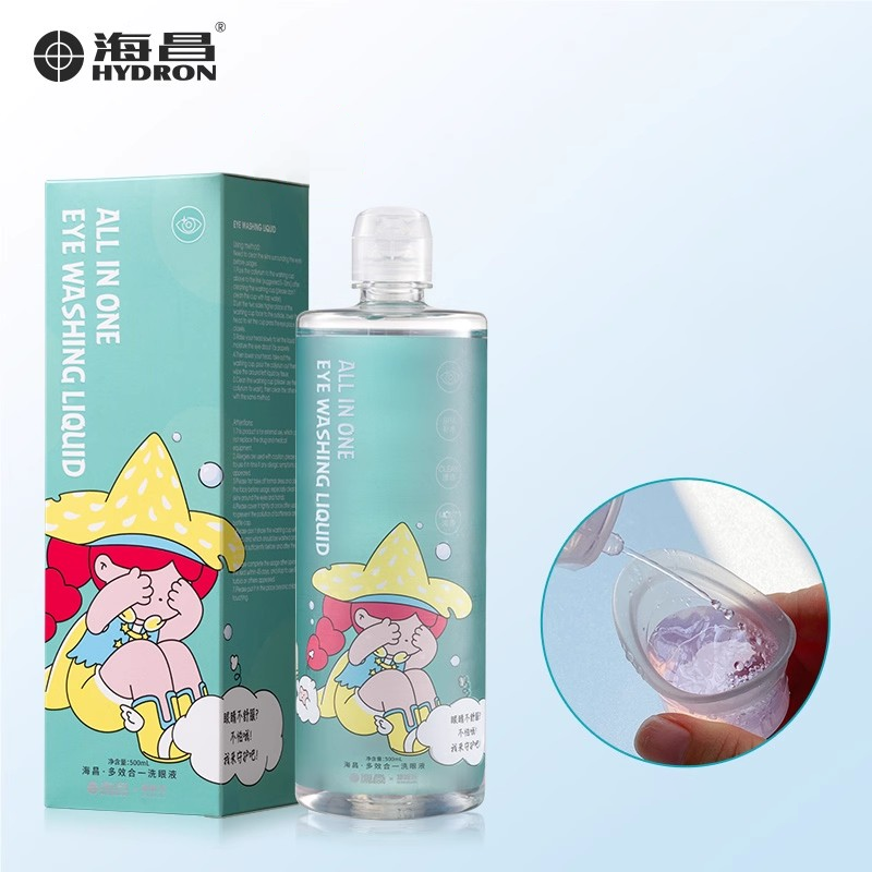 海昌物极坞冒险洗眼液清洁眼部护理液眼睑清洗去异物眼睛水500ml 18.1元