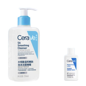 CeraVe适乐肤水杨酸洁面啫喱氨基酸痘肌油皮洗面奶祛痘控油男女