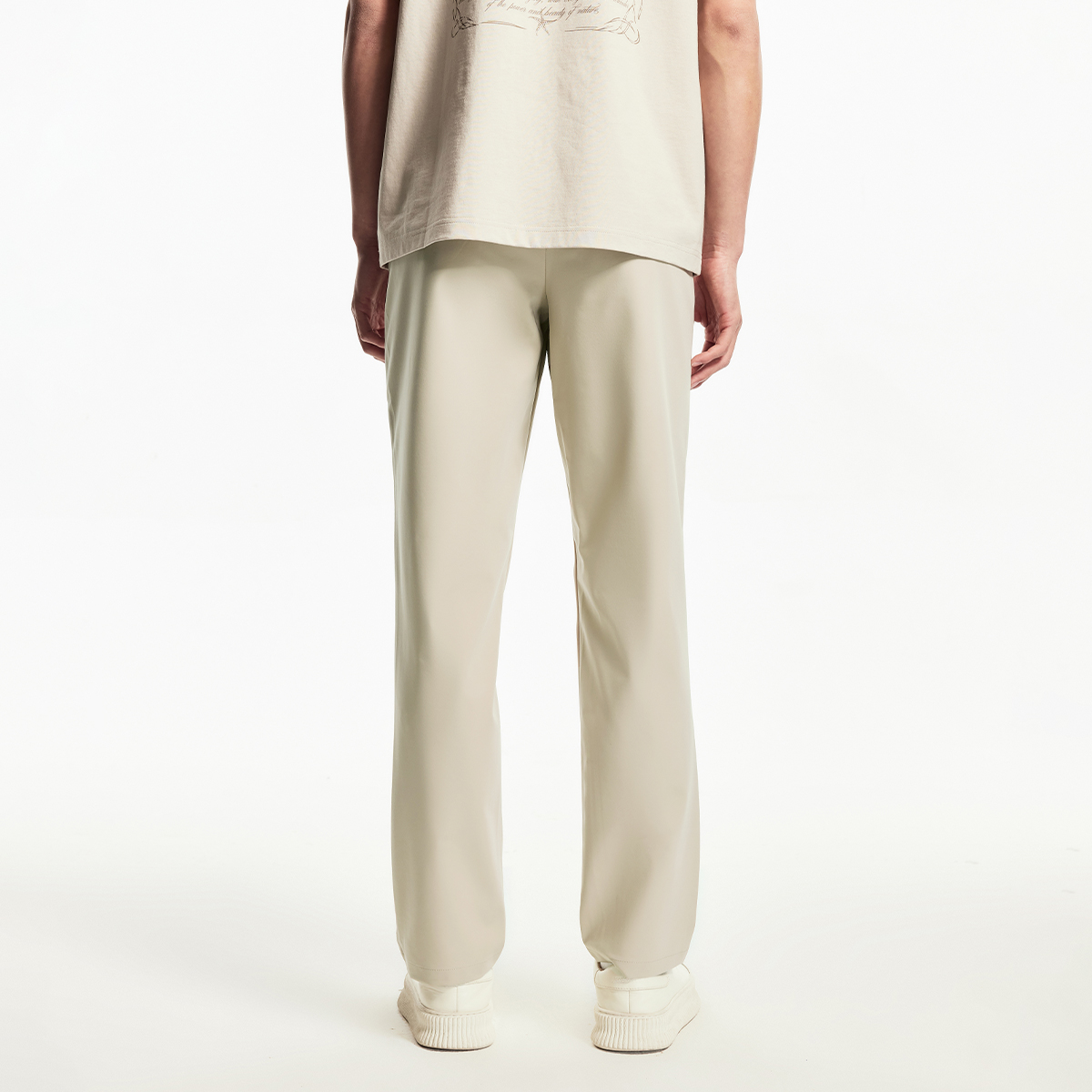 [四面弹易打理]杰克琼斯男装秋冬抗皱黑色休闲裤西裤长裤子男款 249元