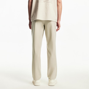 [四面弹易打理]杰克琼斯男装秋冬抗皱黑色休闲裤西裤长裤子男款