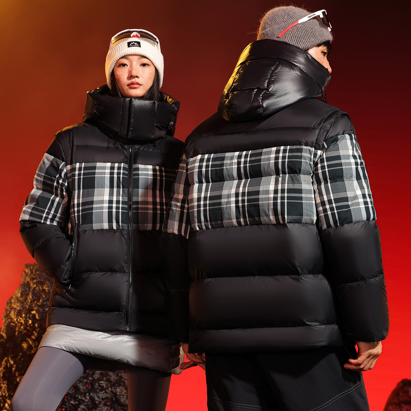 【可拆卸袖子】罗蒙冬季加厚保暖羽绒服男短款连帽面包服马甲外套 259元