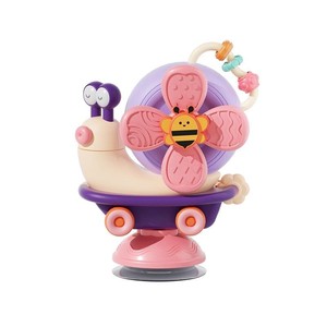 澳贝婴儿餐桌吸盘转转乐宝宝玩具0一岁益智早教6个月以上餐椅风车