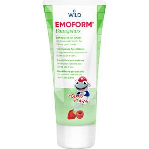 Wild怀尔德瑞士进口儿童牙膏6-12岁换牙期含氟防蛀固齿学生不辣口
