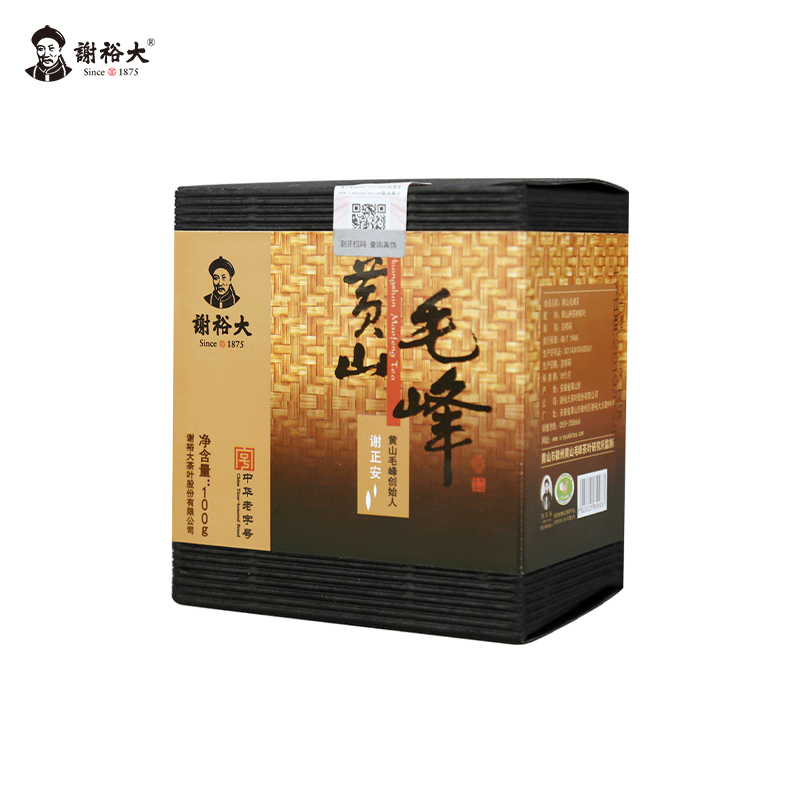 谢裕大黄山毛峰高山云雾毛尖安徽绿茶绿茶口粮茶100g【2025新茶】