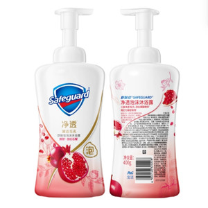 【下拉享淘金币优惠】舒肤佳红石榴乌木玫瑰泡泡沫沐浴露留香乳液