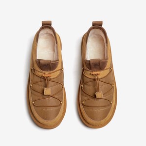 骆驼男鞋冬季新款加绒加厚防滑棉鞋拼接防寒舒适保暖东北雪地靴男