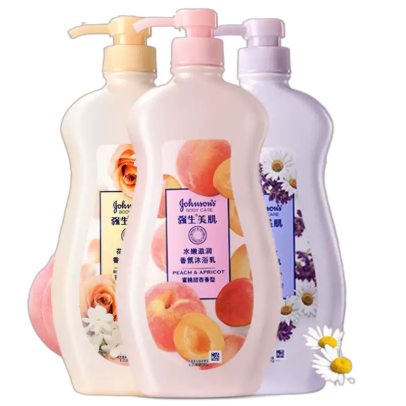 强生美肌蜜桃香氛沐浴露保湿长效留香官方正品 79.9元