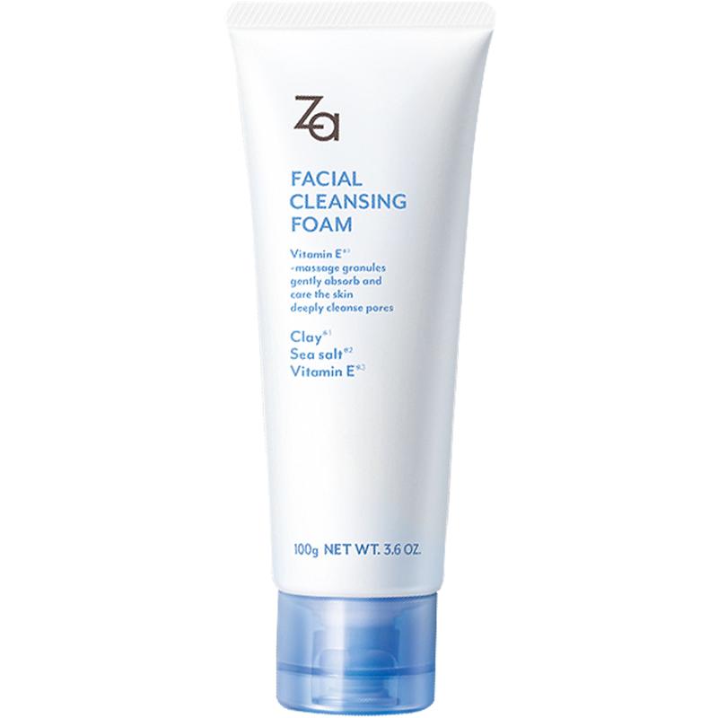 Za姬芮洁面膏R高岭土天然海盐洗面奶深层清洁 颗粒按摩 清爽控油 20.8元