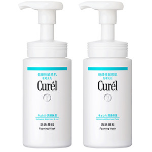 【燃冬季】curel珂润保湿/控油泡沫洗面奶正装/补充装敏感肌