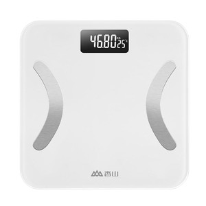 香山电子秤称体重的家用减肥专用智能体脂秤精准充电小型人体秤计