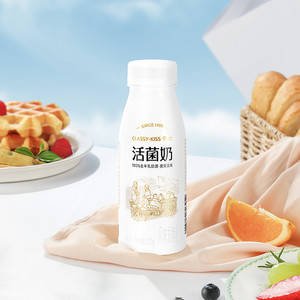 【专享丨7件起包邮】卡士活菌奶原味220g低温酸奶风味发酵乳瓶装