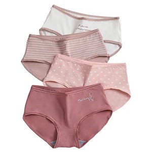 红豆女士内裤纯棉三角裤抗菌档中腰纯欲学生高中少女生抑菌短裤头