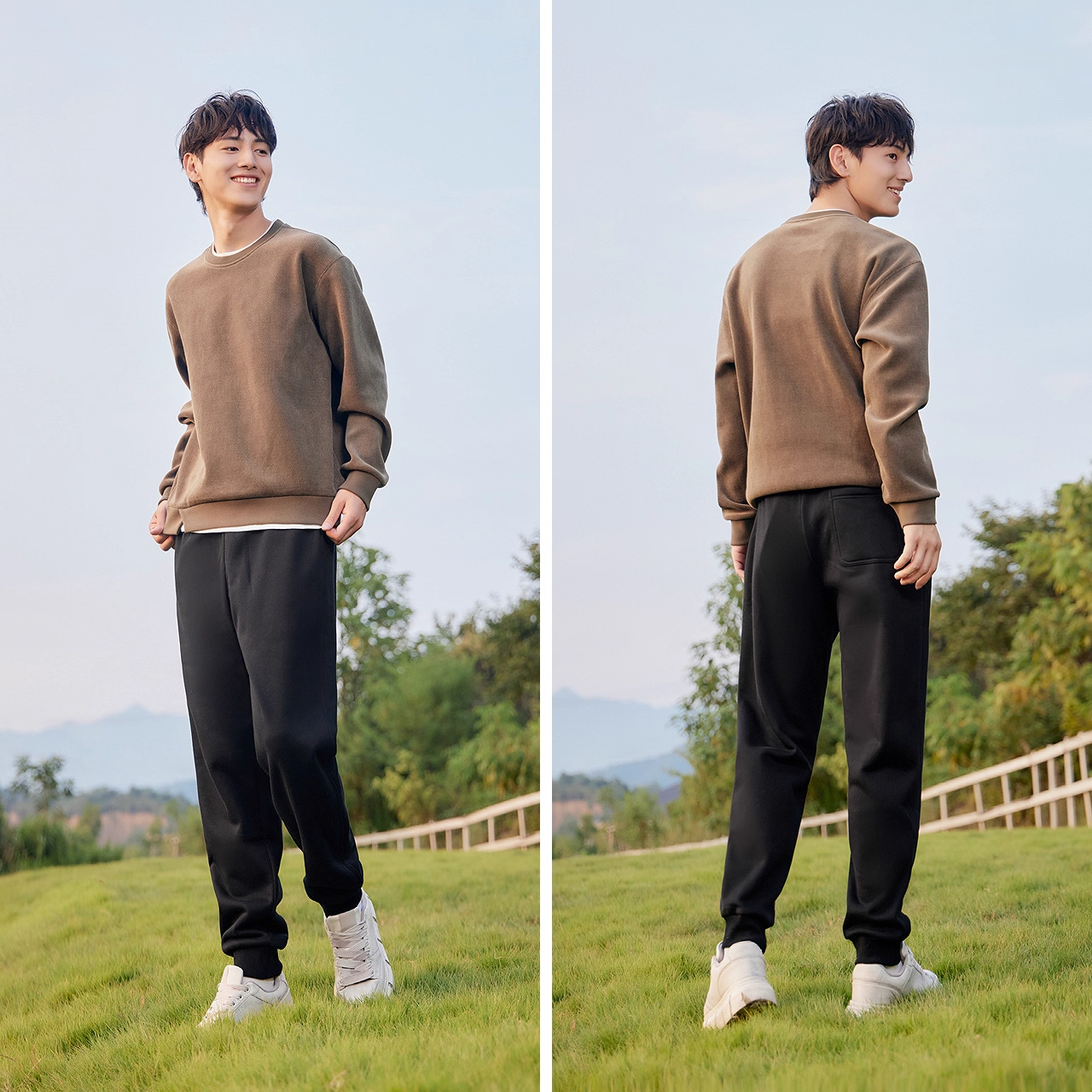 【冬季套装合辑B】森马外套连帽插肩袖宽松上衣秋潮流夹克美复古 79元