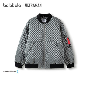 【奥特曼IP】巴拉巴拉童装儿童羽绒服男童秋冬外套中大童时尚潮酷