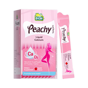 dcal迪巧小粉条K2液体钙女性柠檬酸钙维生素D3液体钙