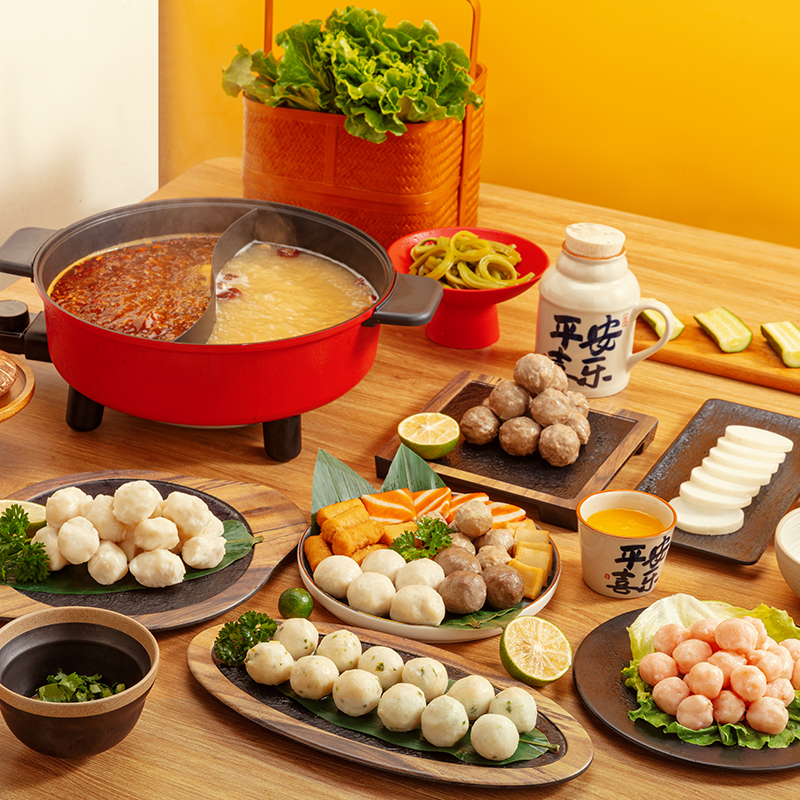 【任选10件包邮】三全火锅丸子牛肉墨鱼丸香菜猪肉丸鱼豆腐脆骨丸 69.9元